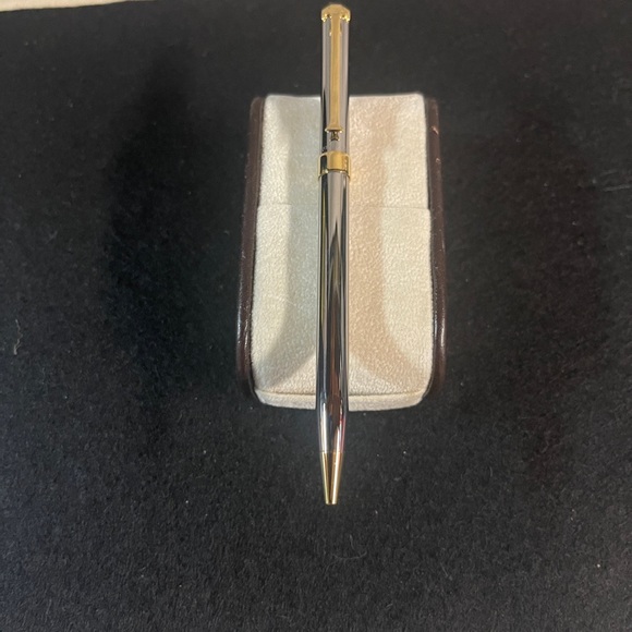 Tiffany & Co. Football Classic T Clip Black Ink Ballpoint Retractable Pen - Picture 3 of 10